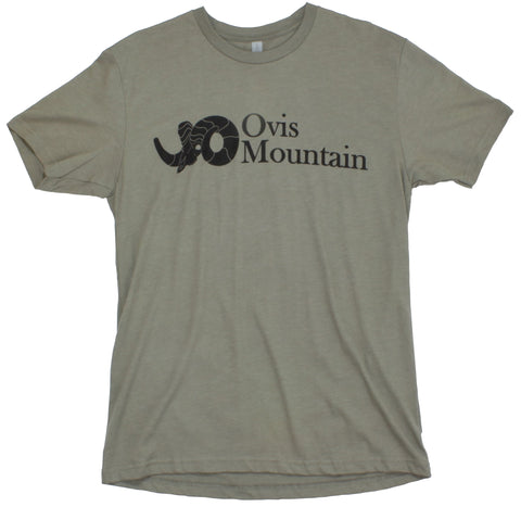 Ovis Mountain Logo T-Shirt - Grey